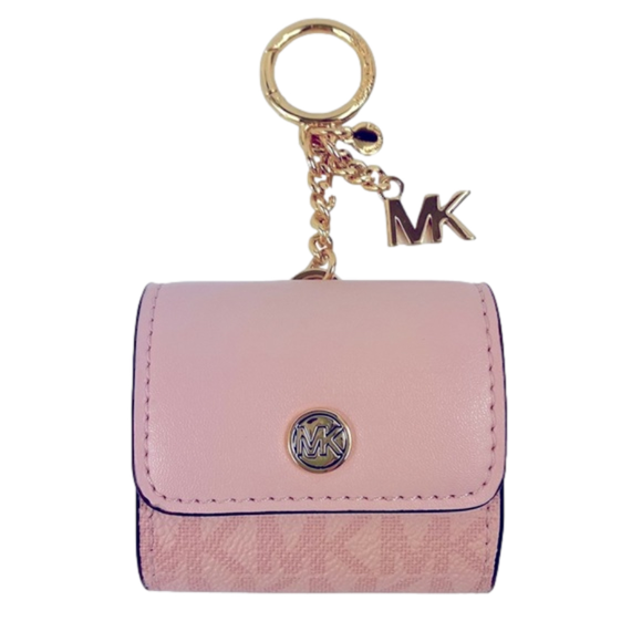 Michael Kors Accessories - MICHAEL KORS 100% Leather AirPod/+Pro Case, Powder Blush - OVER $200 OFF